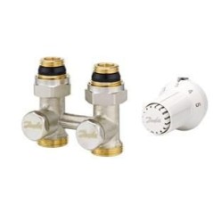 Efficient Danfoss RAS-CK RLV-KS Thermostatic Radiator Valve - Model 013G6533